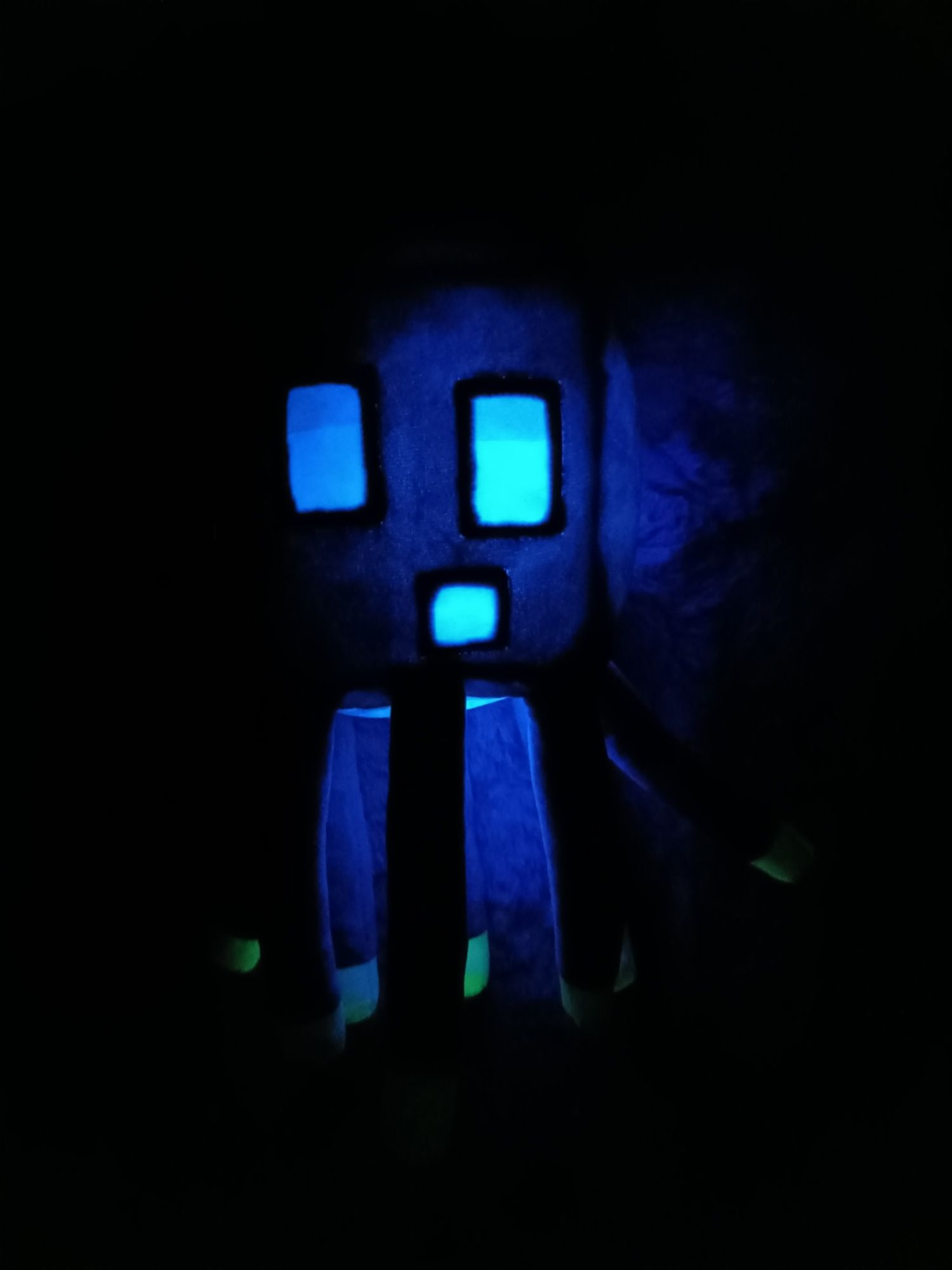 Mattel Minecraft Squid Ośmiornica Kałamarnica świecąca z dźwiękiem