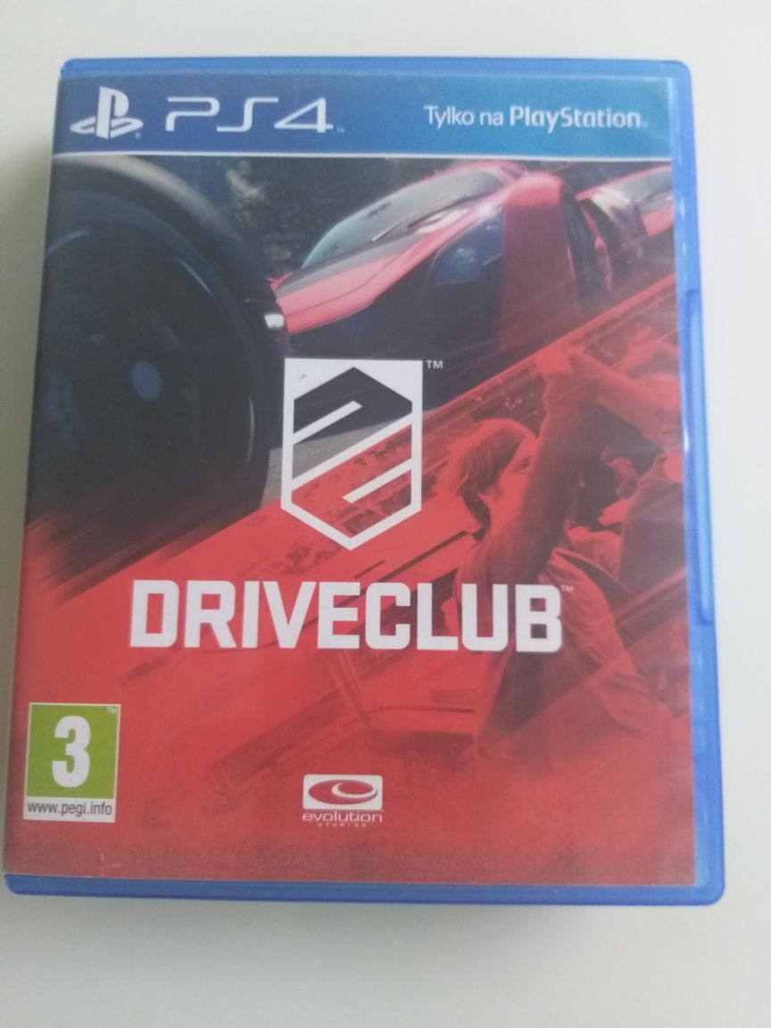 Gra Driveclub PS4 Play Station ps4 drive club wyścigowa race game PL