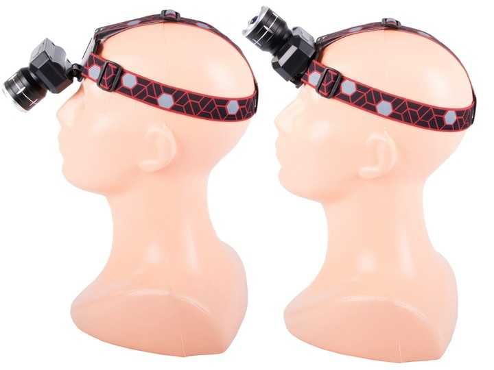 Latarka czołowa czołówka akumulatorowa led 08337