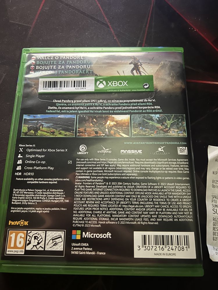 Gra Avatar Frontiers of Pandora