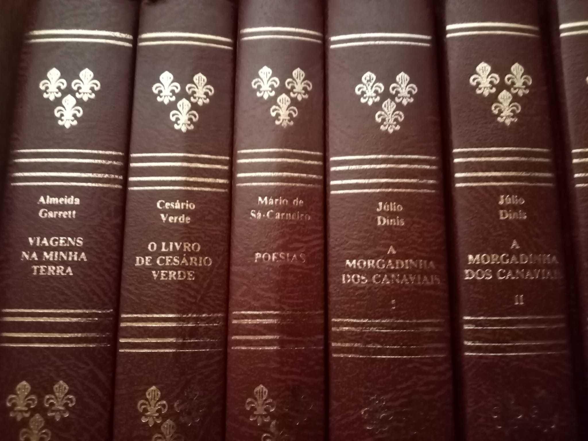 livros: "Tesouros da literatura portuguesa", 11 volumes