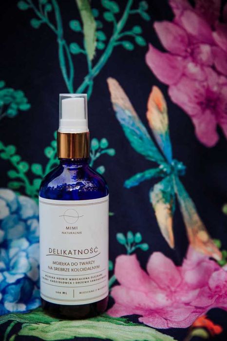 Mgiełka na srebrze koloidalnym DELIKATNOŚĆ olejki: kadzidłowiec, mirra