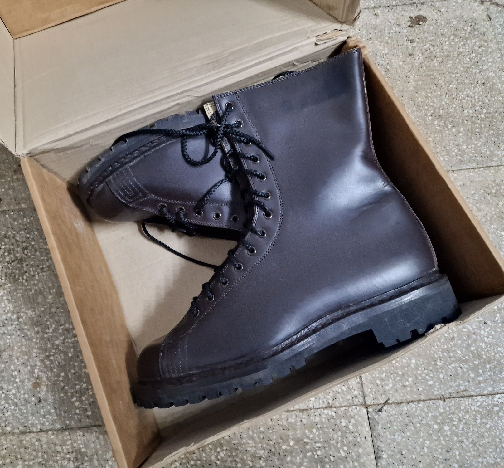 botas pele militares exercito