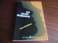 "Uma Mulher Desobediente" de Jane Hamilton - 1ª Edição de 2002