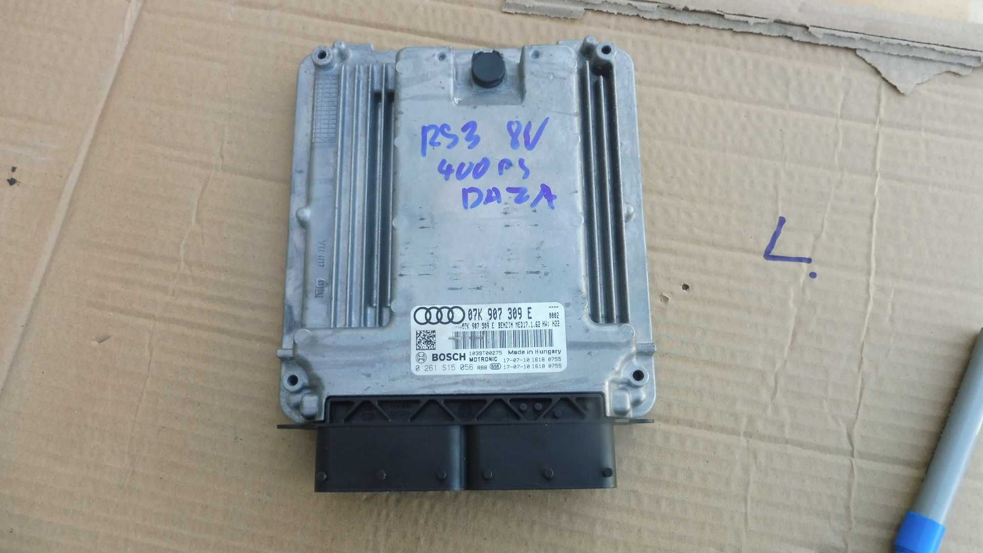 AUDI RS3 2.5tfsi Daza 8V Komputer Sterownik ECU Silnika 07.K907.309E