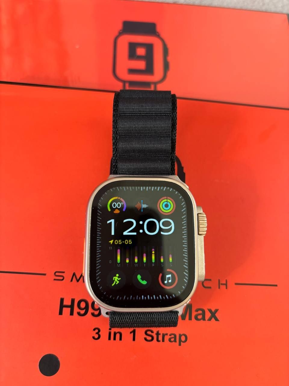 АКЦІЯ! Смарт-годинник Smart Watch H99 Ultra Max з 3-ма ремінцями