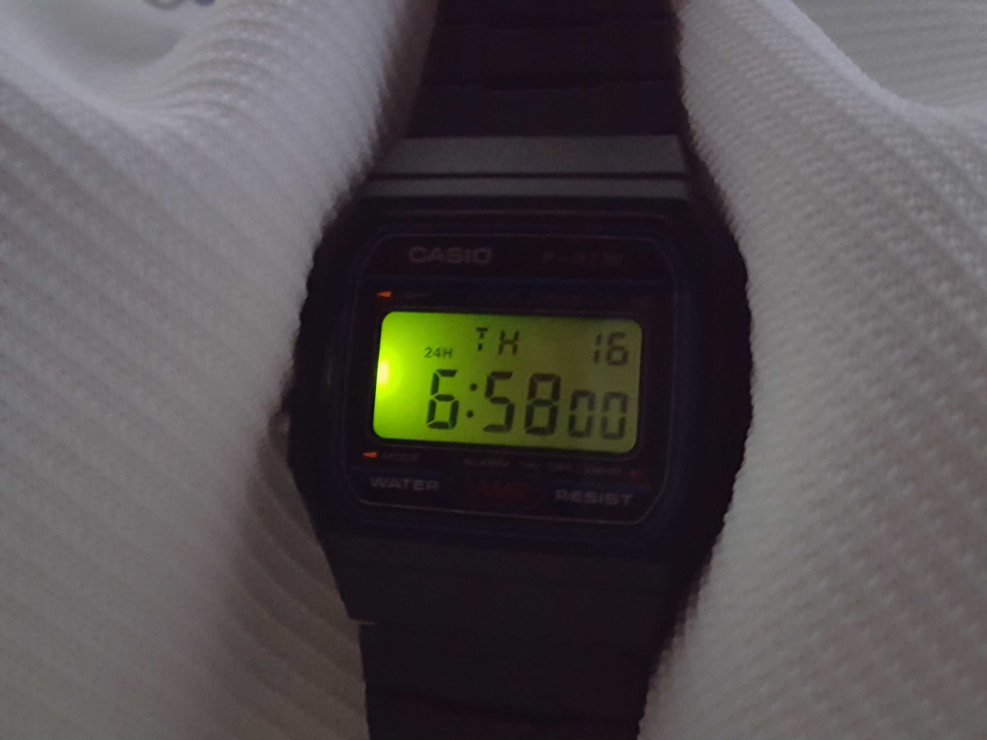 Casio F-91W годинник наручний часы