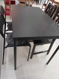 Czarne stoły Sandsberg Ikea 110x60 cm 2 sztuki