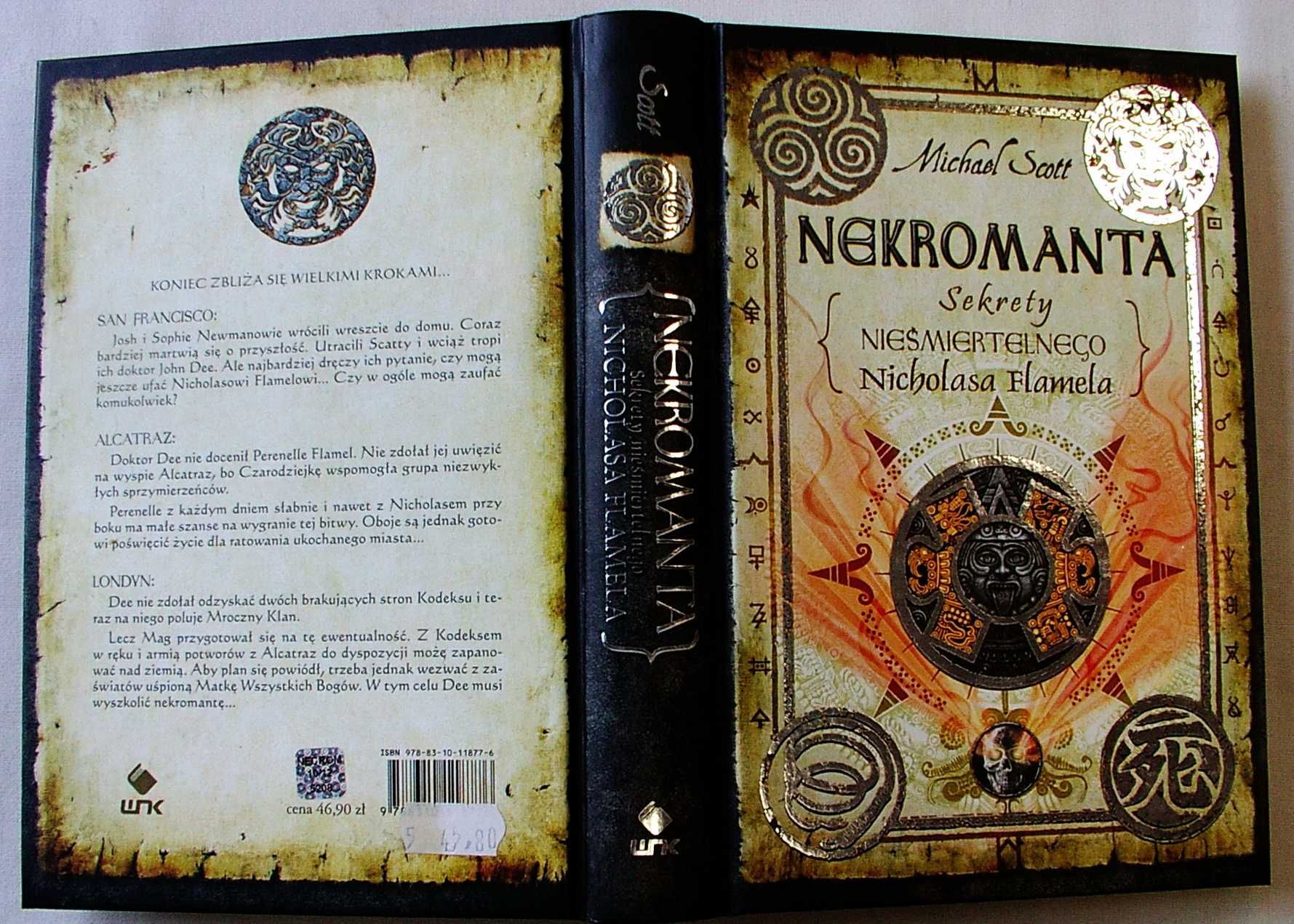 Sekrety Nieśmiertelnego Nicholasa Flamela NEKROMANTA - Michael Scott