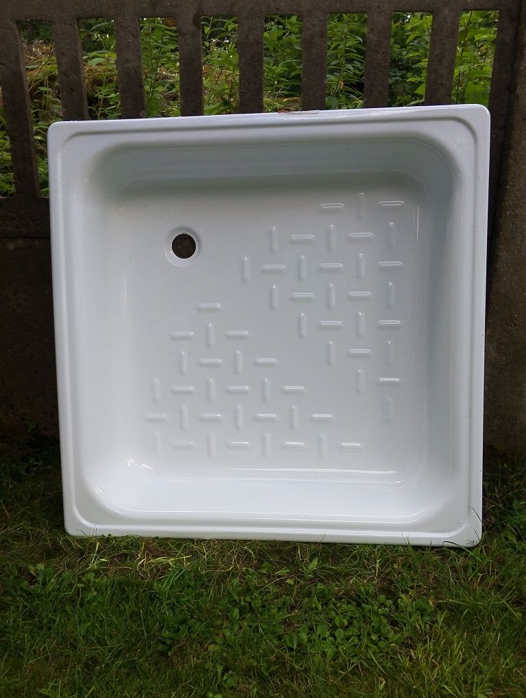 Brodzik emaliowany 80x80