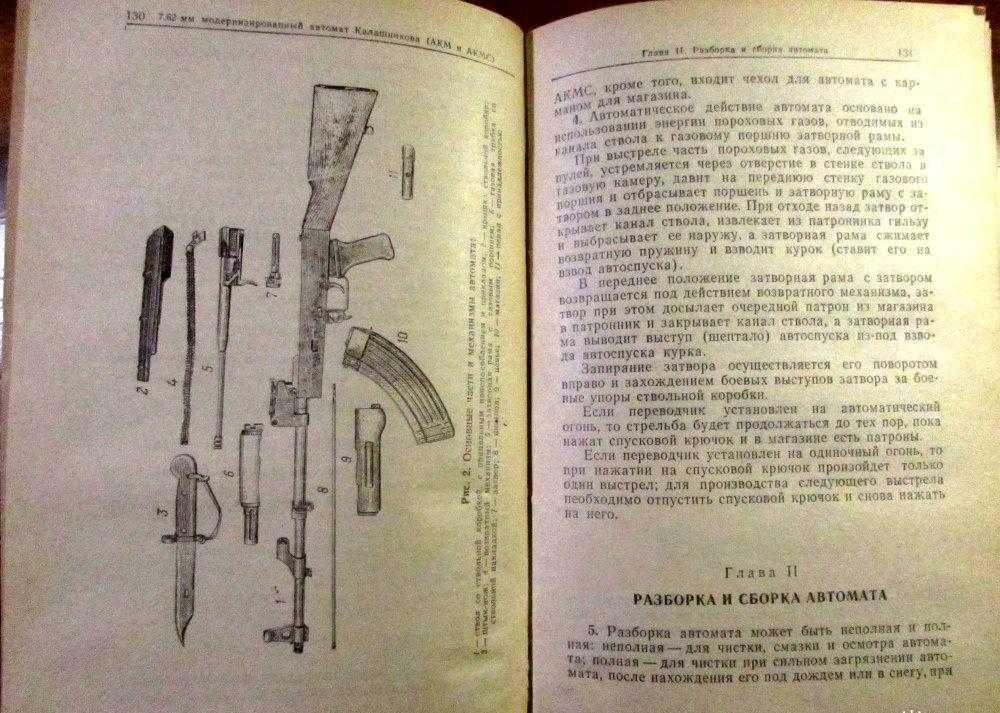 ВІЙСЬКОВА ПІДГОТОВКА: автомати, кулемети,пістолети. Книга 1982 р.
