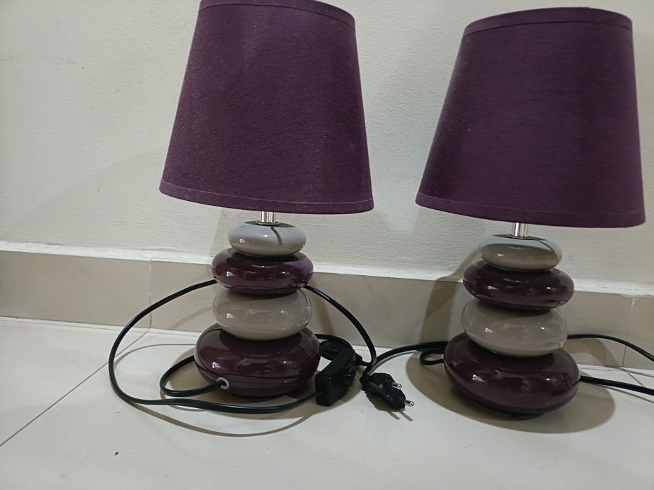 Candeiros modernos para mesa de cabeceira