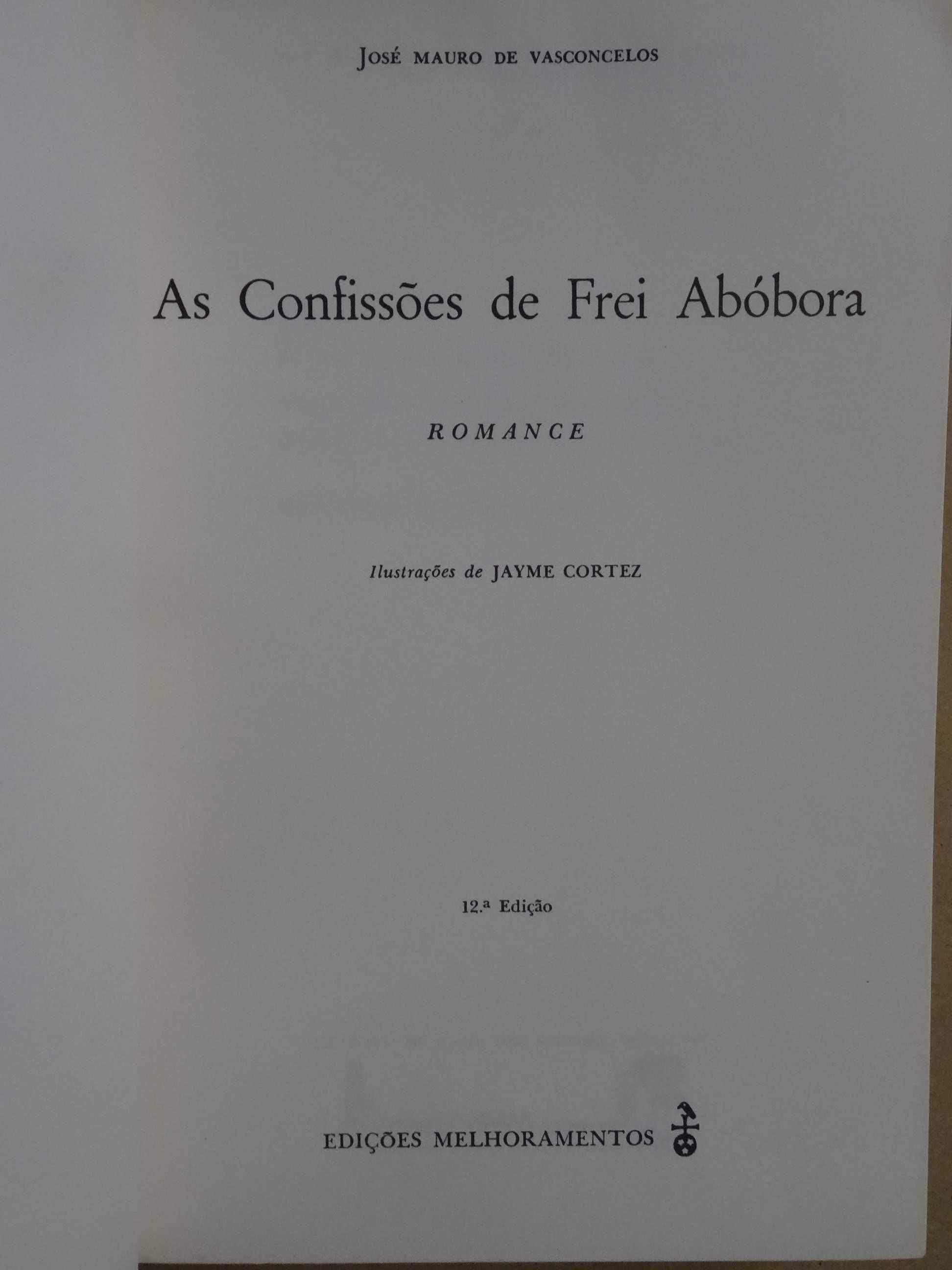 As Confissões de Frei Abóbora de José Mauro de Vasconcelos