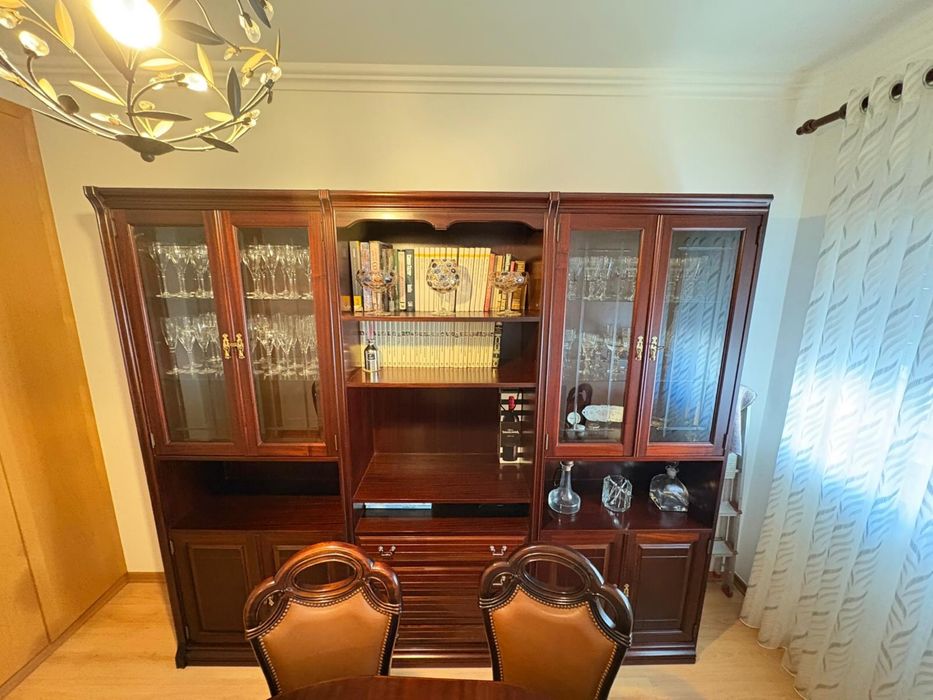 Movel sala em mogno 4 modulos