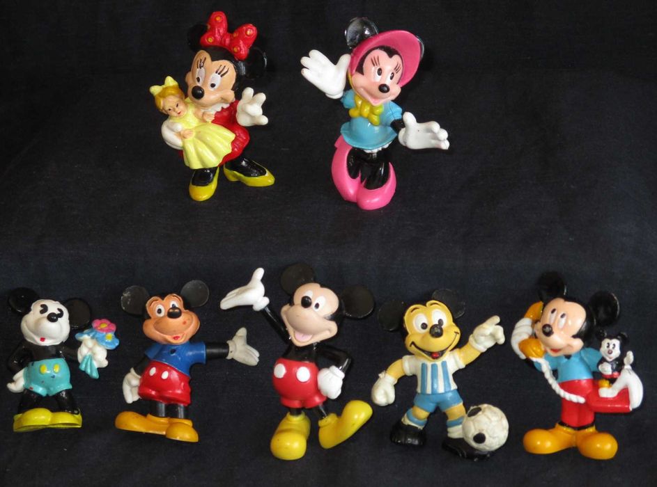 Boneco Pvc Vintage Minnie Bullyland