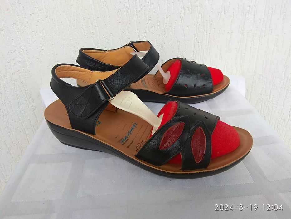 Босоножки кожанние Fashion Paris р.38