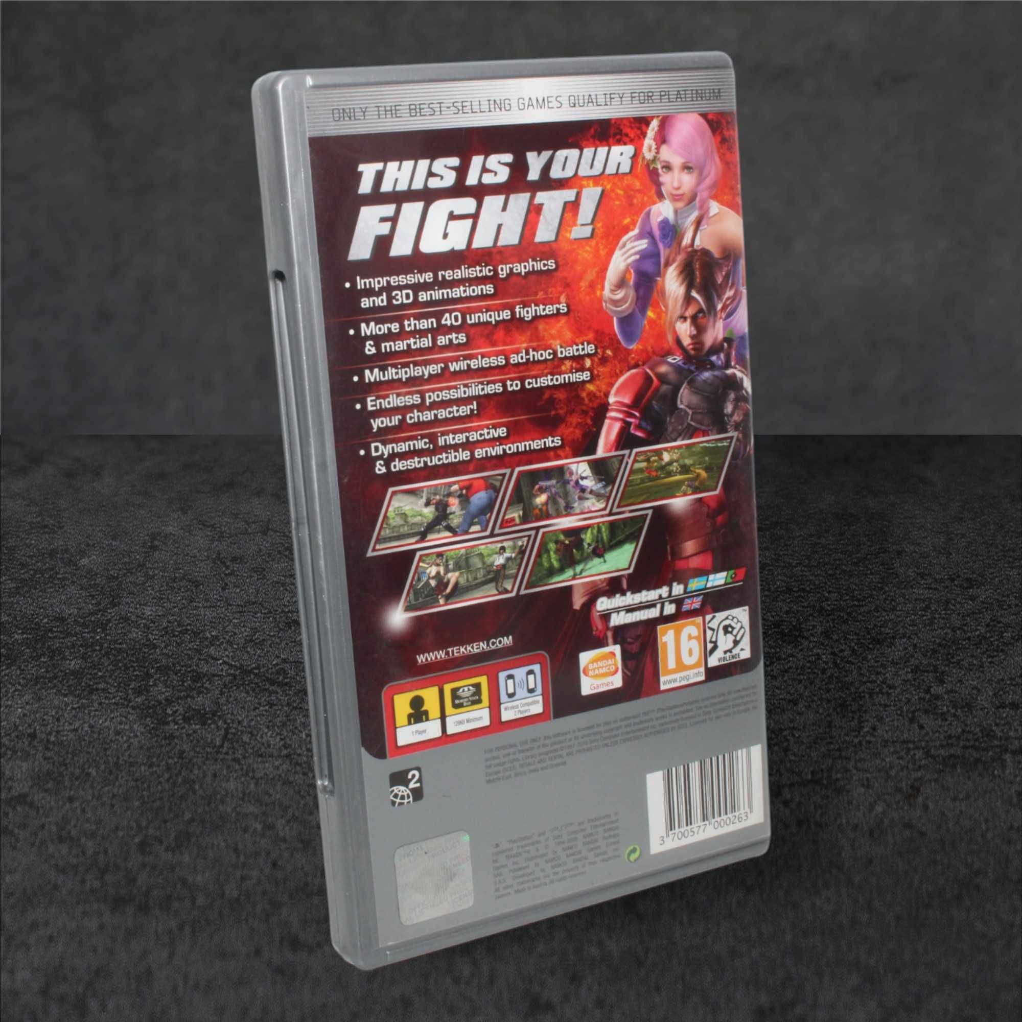 => 5/5 Tekken 6  PSP GameBAZA