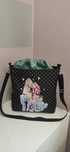 Torebka 2w1 shopper bag i plecak Mama i dzieci