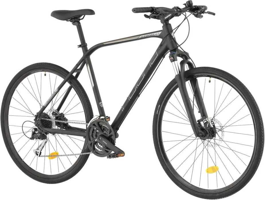 Rower crossowy Indiana X-Cross 4.0 Rama 23" alu Koła 28" czarny