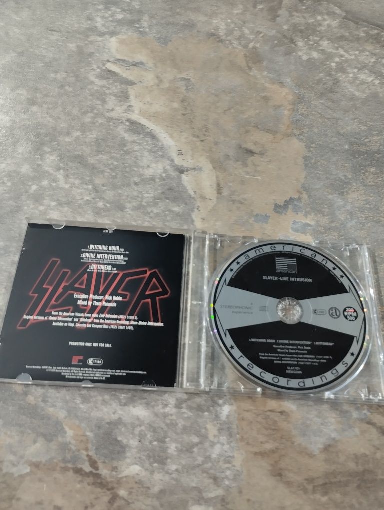 Slayer live intrusion płyta CD 1995r