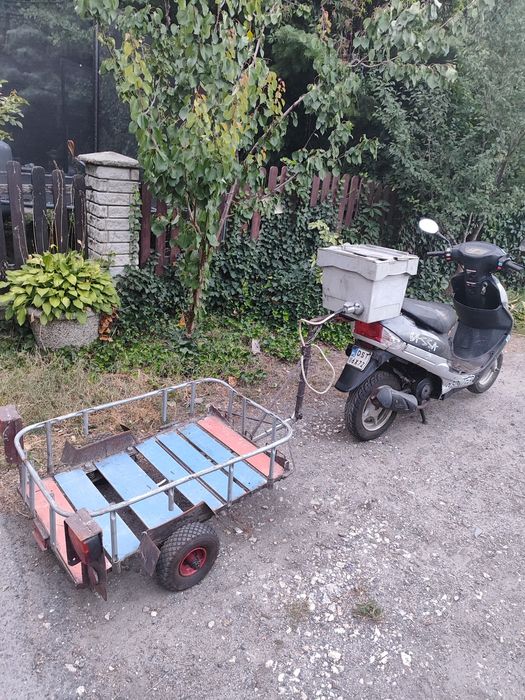 Przyczepka do roweru motoroweru