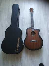 Gitara elektroakustyczna Tanglewood,twardy pokrowiec