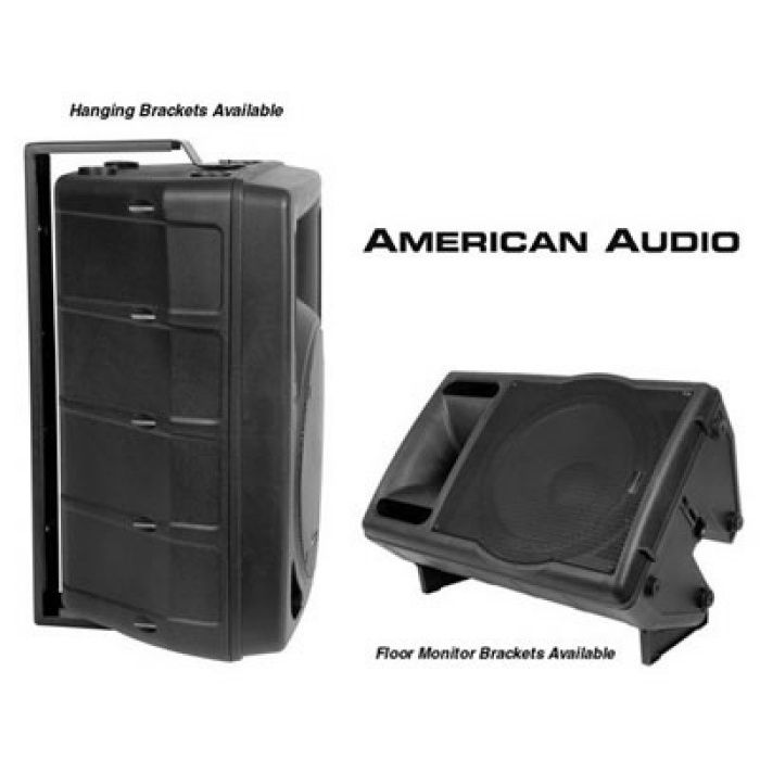 American Audio PA 400W moc muz. nagłośnienie głośniki kolumny wysyłka