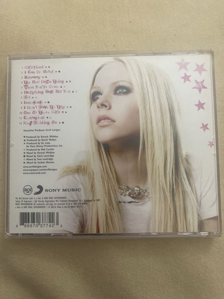 CD Avril Lavigne (the best damn thing)