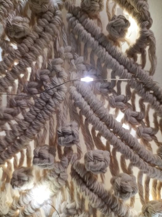 Árvore de Natal macramê