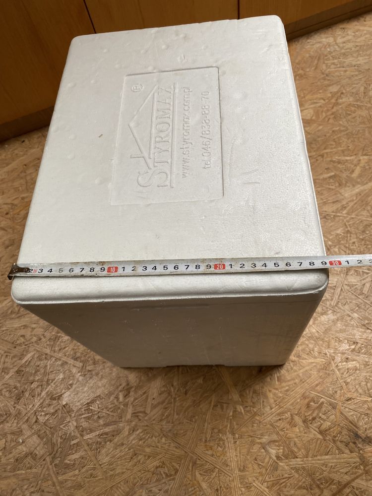 PUDEŁKO STYROPIANOWE termiczne Termobox40x30x35