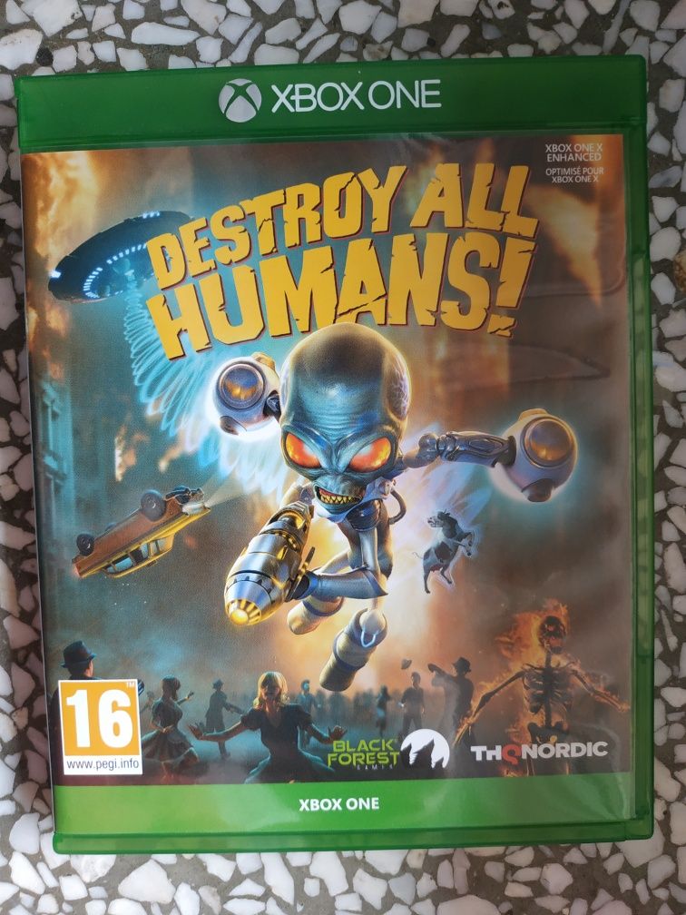 Destroy all humans PL Xbox one Series X