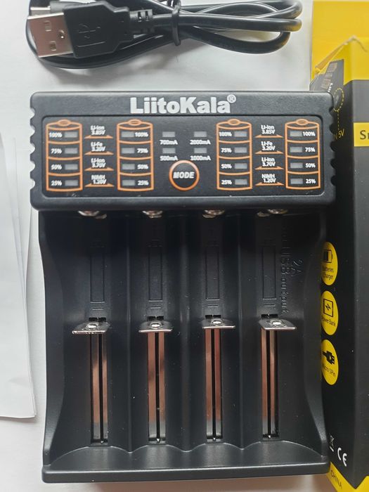 Зарядное устройство Liitokala Lii-402 18650  c PowerBank