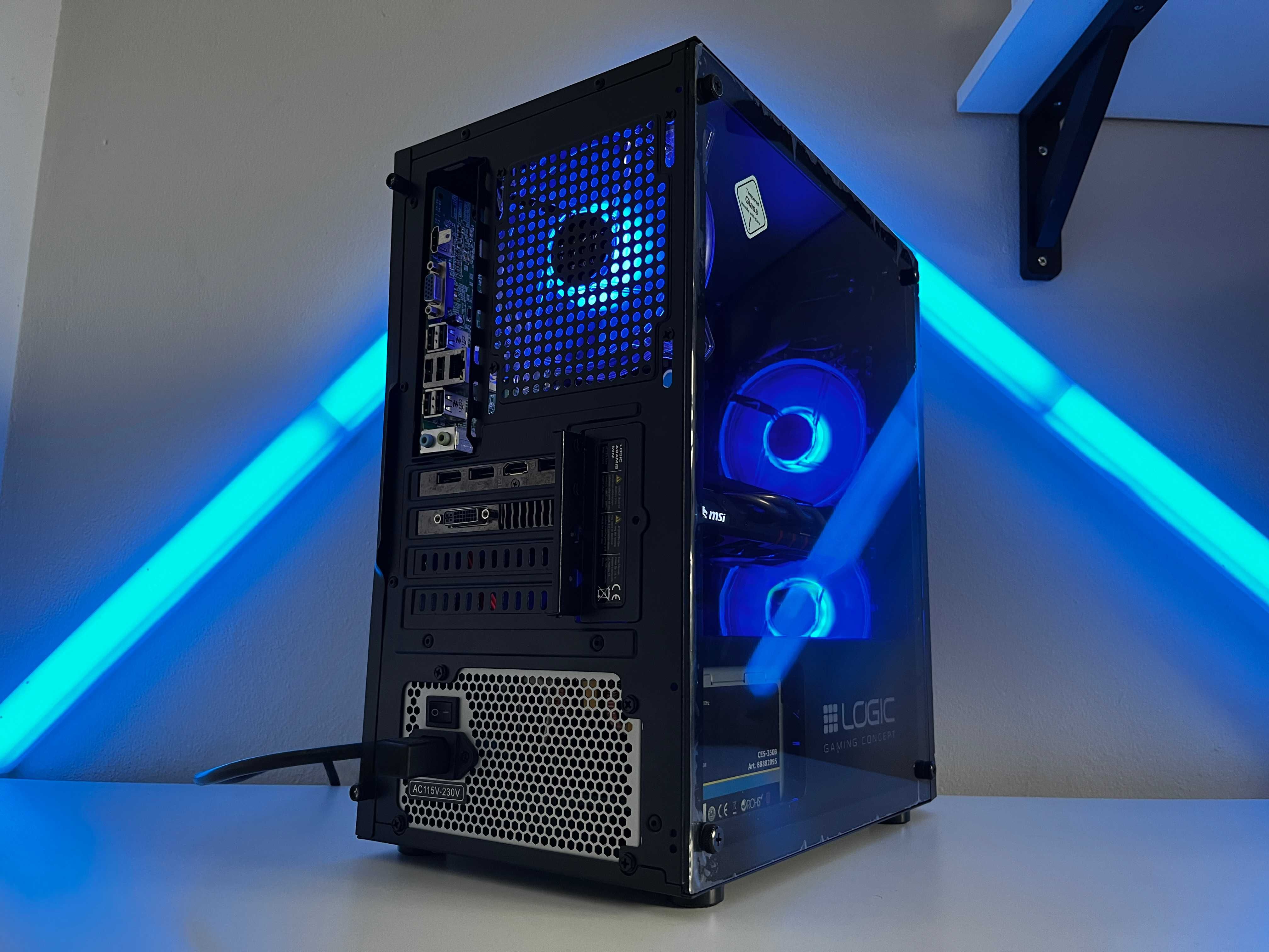 Komputer do gier Intel i5|Nvidia GTX/Radeon RX|16GB|RGB|GWARANCJA!