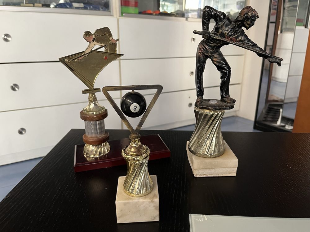 Trofeus de bilhar