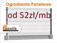 Ogrodzenie Panelowe lc 133cm plus pomdurówka fi 4mm