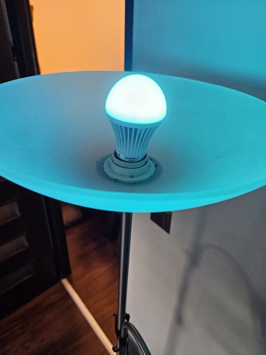 Żarówka kolorowa z pilotem