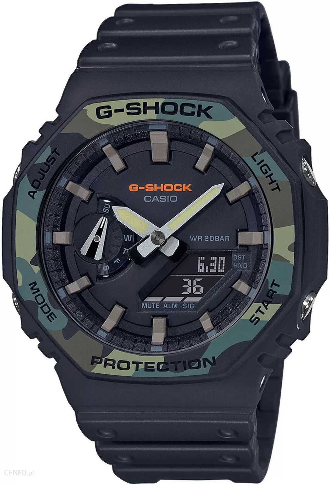 Годинник Casio G-Shock GA-2100SU-1AER МІЛІТАРІ