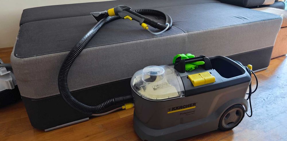 Usługi prania ekstrakcyjnego tapicerki meblowej i dywanów