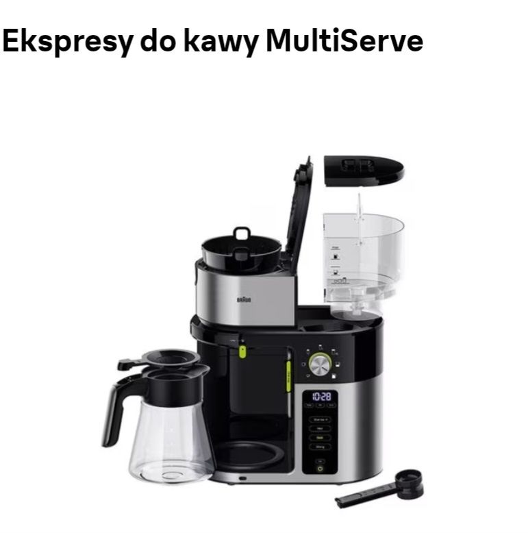 Braun Ekspres do kawy MultiServe KF 9050 BK