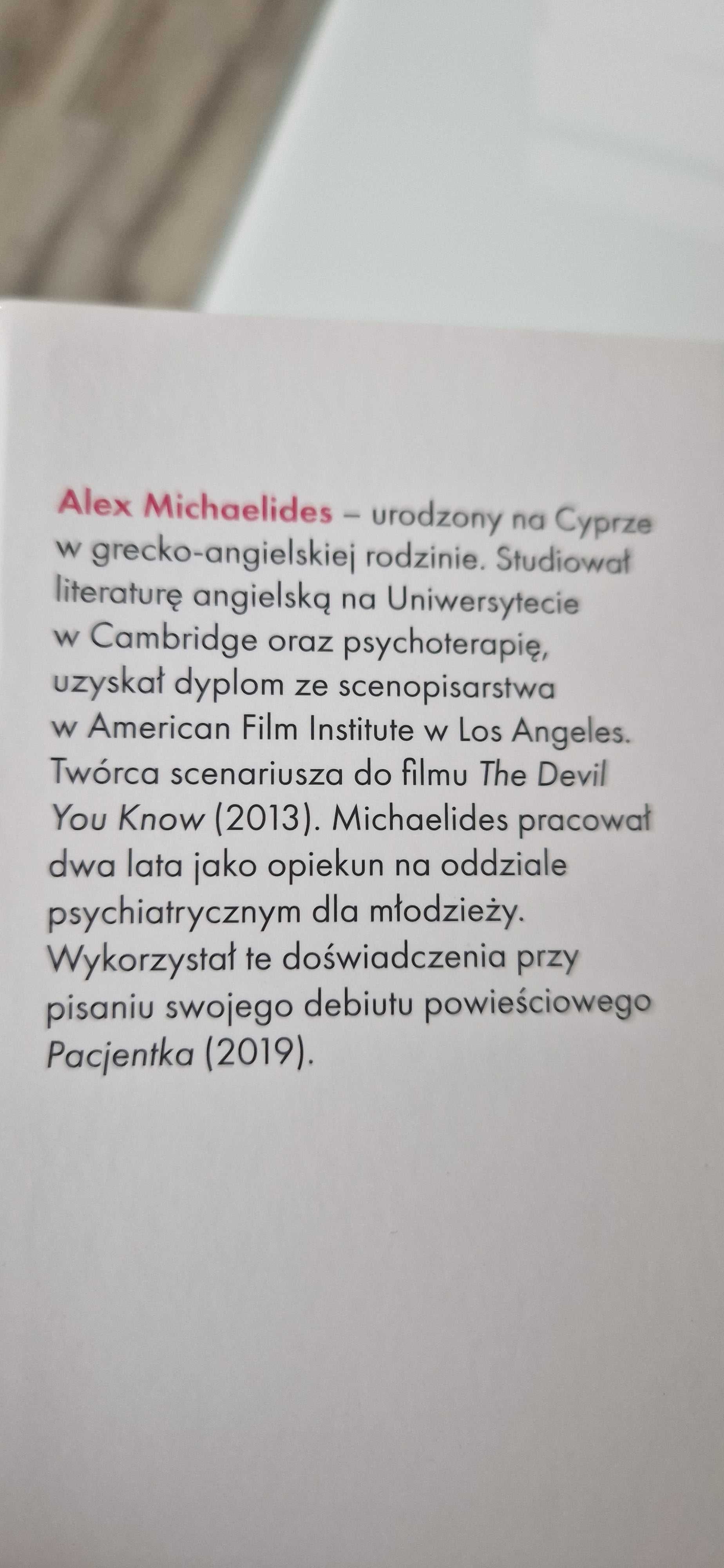 Książka Pacjentka Alex Michaelides