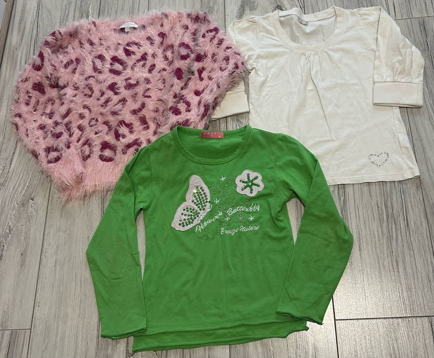 Paczka ubranek dla dziewczynki 122-128