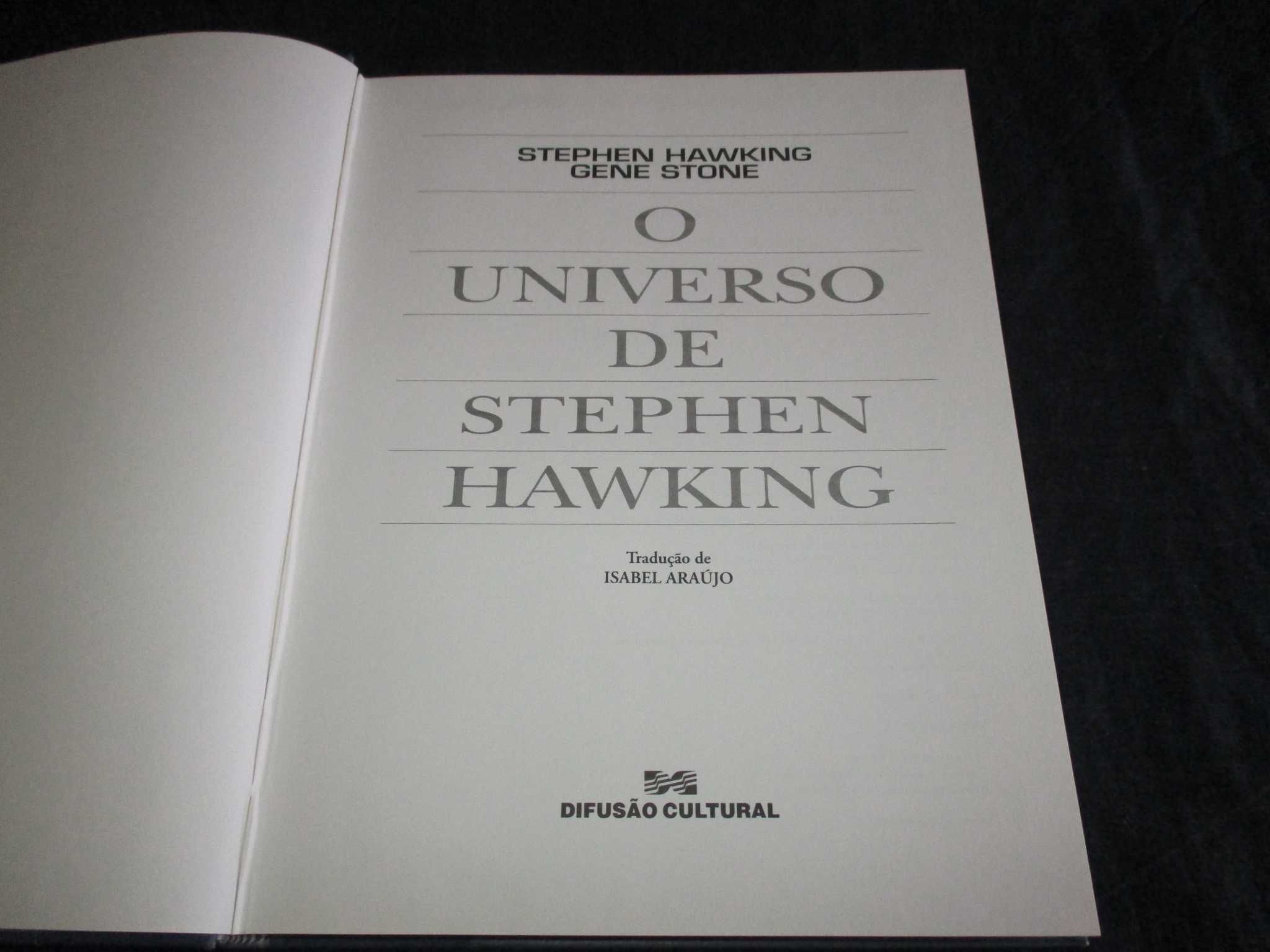 Livro O Universo de Stephen Hawking 1ª edição