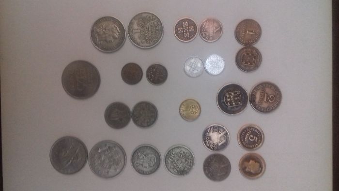 Moedas da República 1917 a 1992 (preços desde 0,50€)
