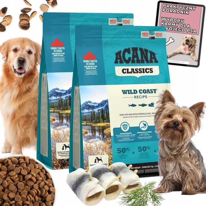 Karma sucha dla psa Acana Classics Wild Dla wszystkich ras 4 kg