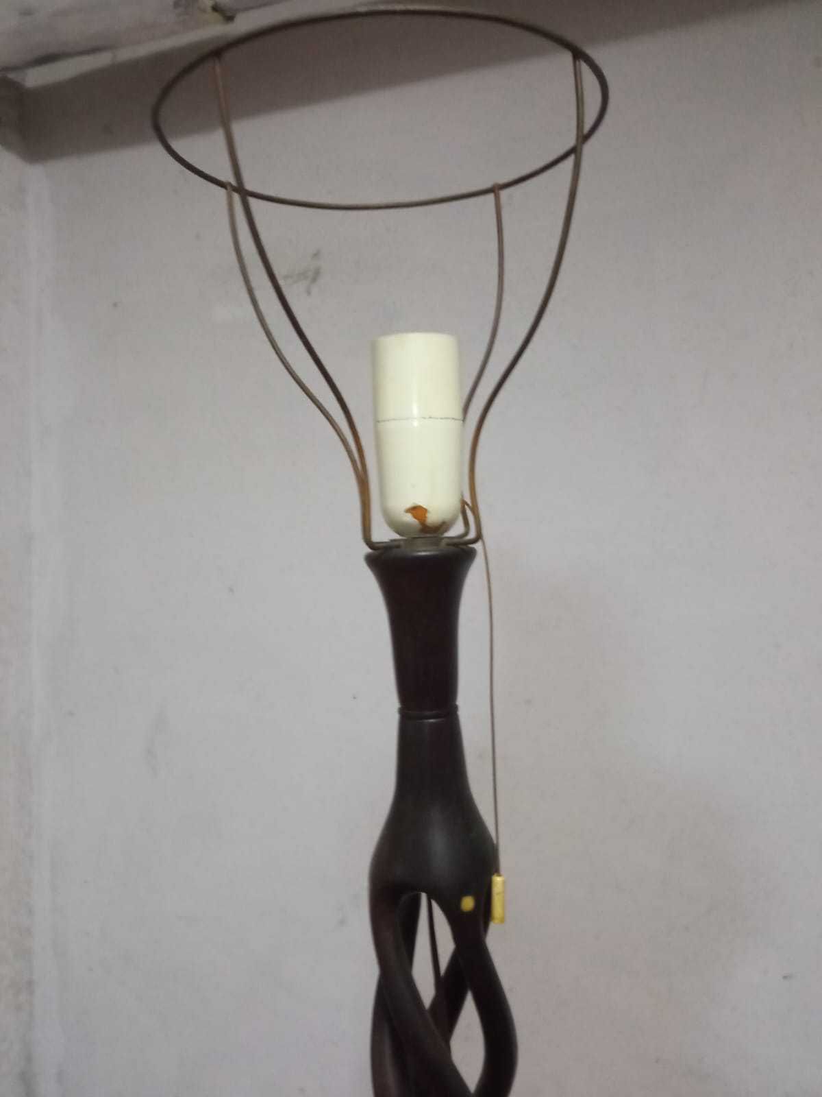 Candeeiro vintage com Abat-jour