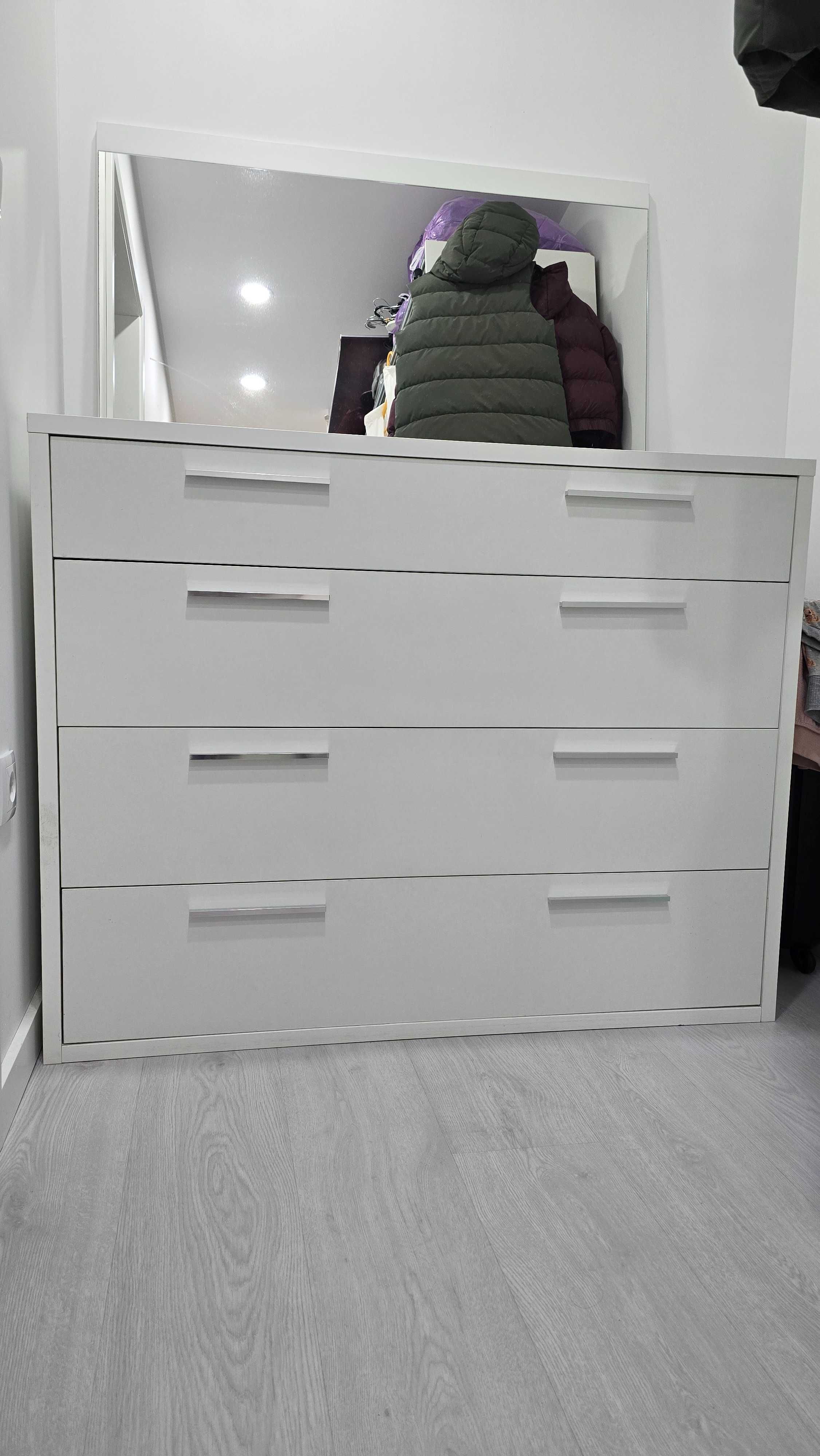Cómoda jom com espelho 116cmx91cmx51cm