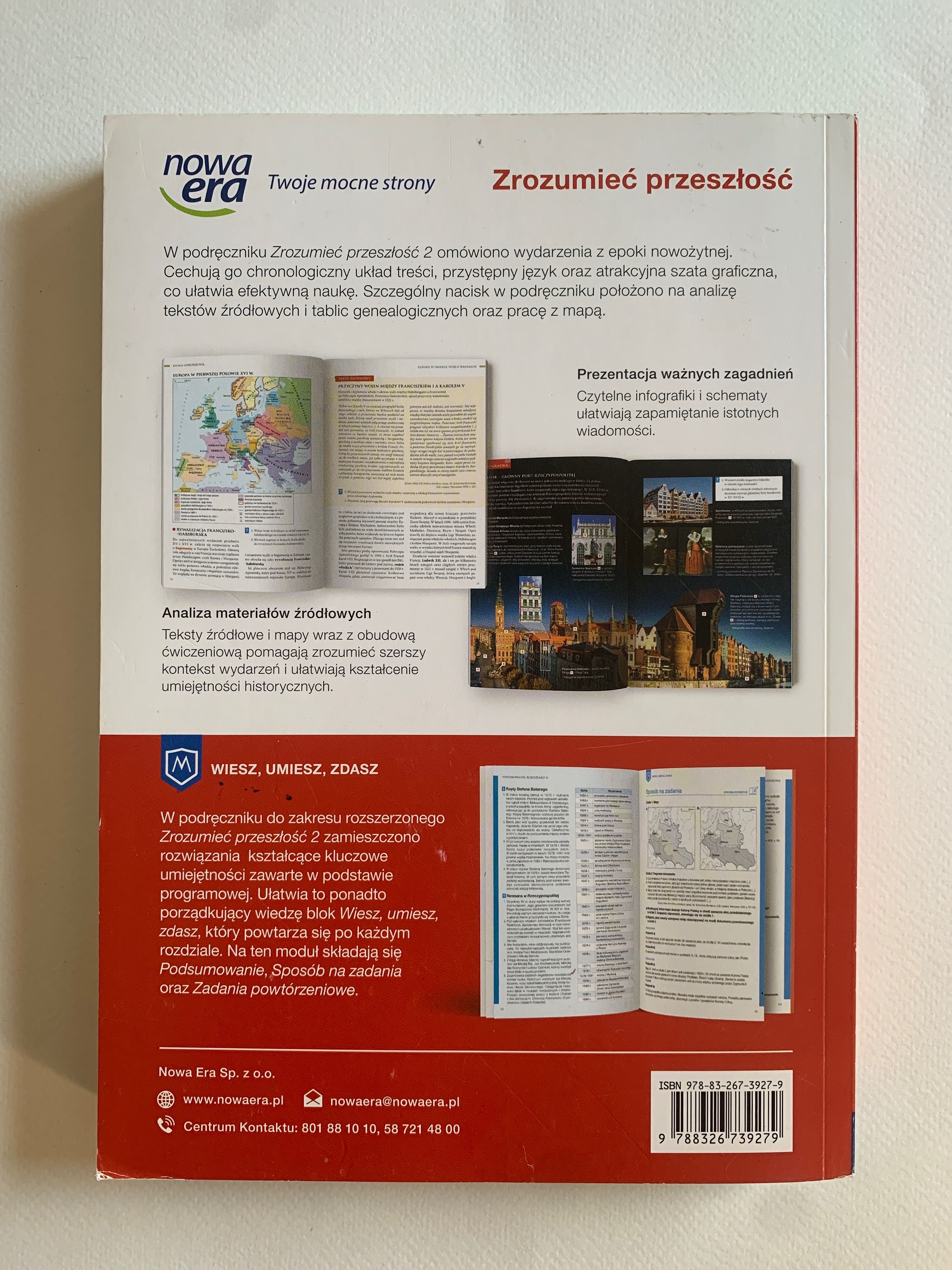 Zrozumieć przeszłość 2 Podręcznik + karty pracy ZAKRES ROZSZERZONY