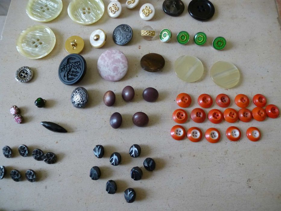 Lote de botões , antigos