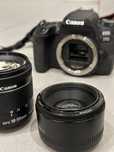 Canon 77d + 2 obiektywy