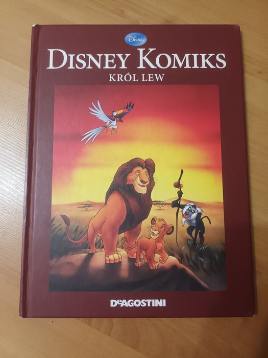 Król lew Disney komiks Deagostini